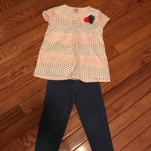 Cute button down shirt and pants outfit